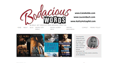 Desktop Screenshot of bodaciouswords.com